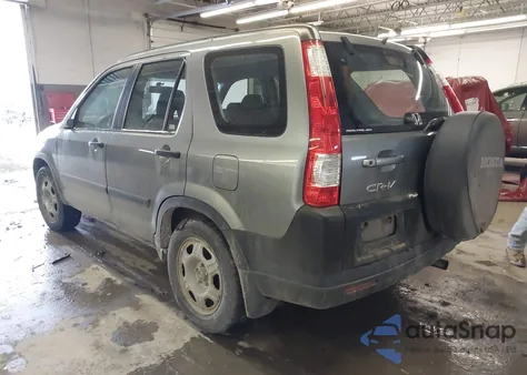 2005 Honda Cr-V Lx из США, поврежденный, VIN SHSRD78555U333753